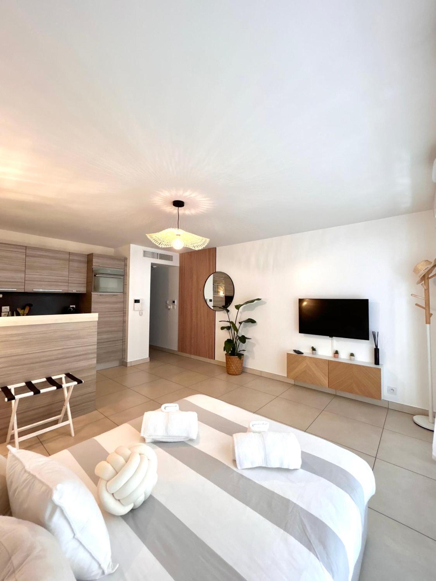 Studio Neuf - Portes De Monaco - Confort - Wifi - Clim Monte Carlo Exterior foto