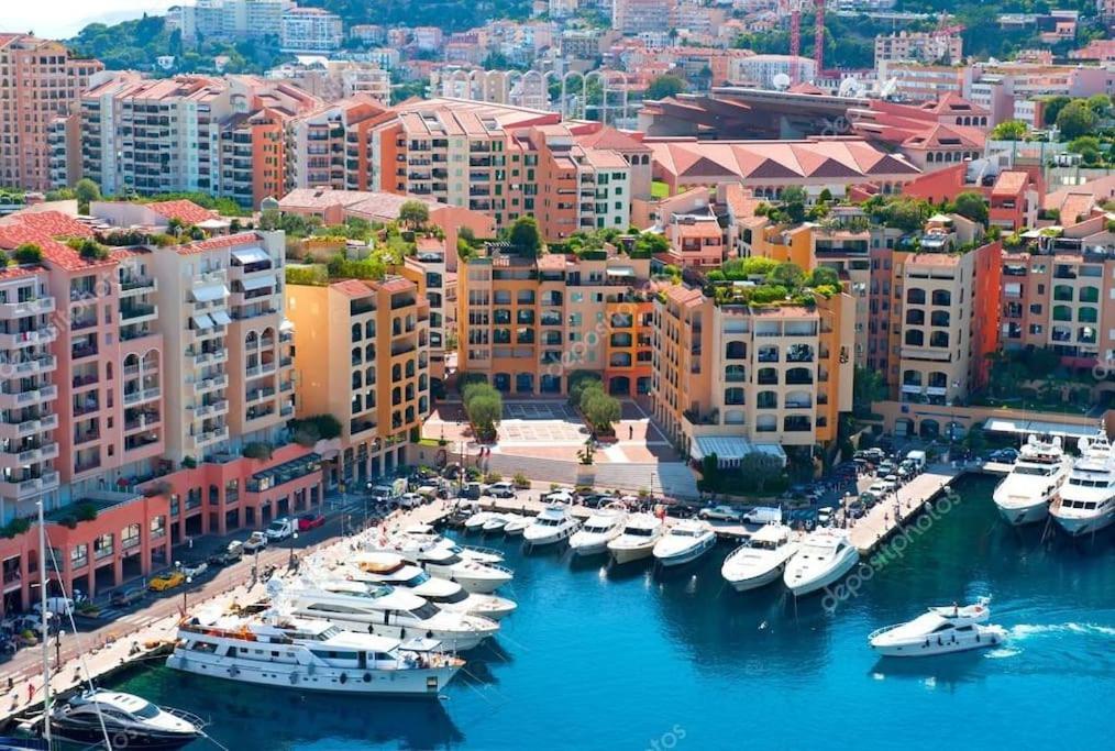 Studio Neuf - Portes De Monaco - Confort - Wifi - Clim Monte Carlo Exterior foto